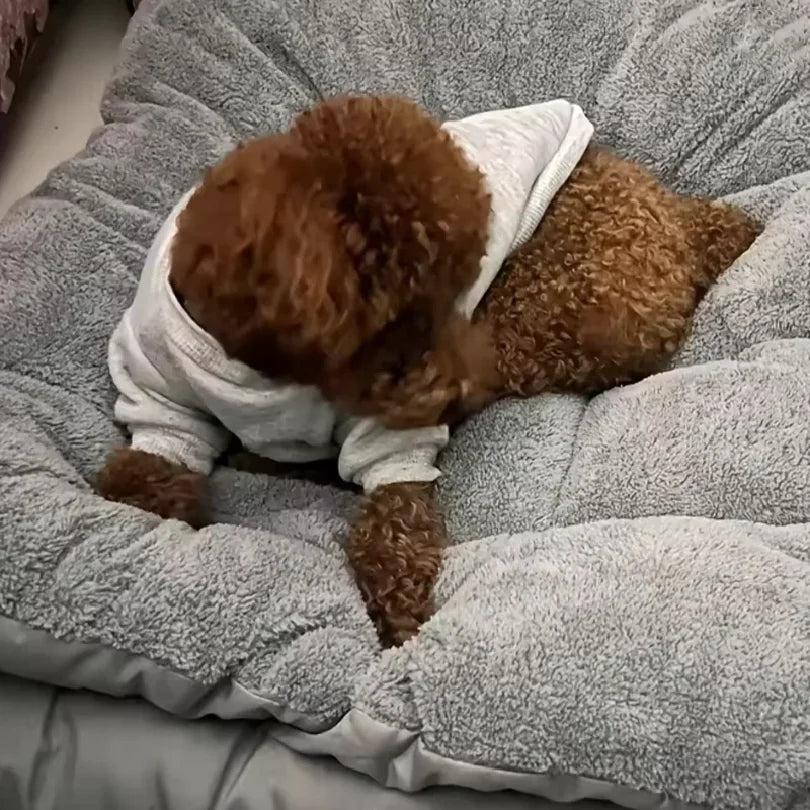 The Premium Thick Fleece Dog Bed